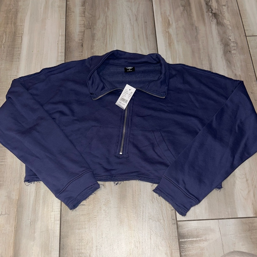 Pacsun Cropped quarter zip